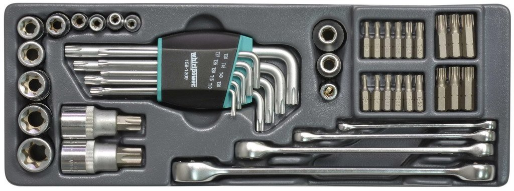 Набор инструментов с профилем TORX.46 штук,ложемент 145*402мм