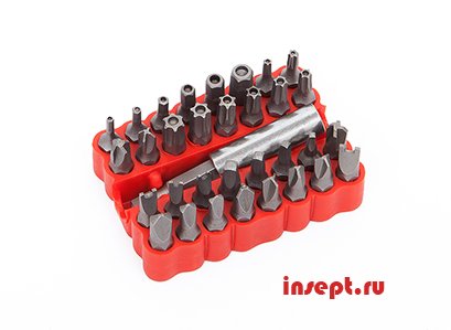 Набор насадок специальных Cr-V 33 предмета